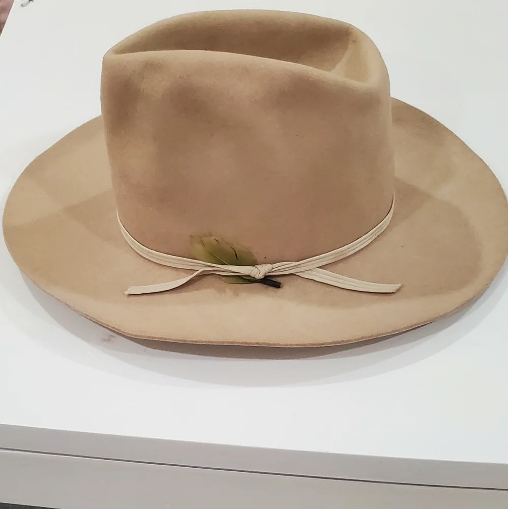 bollman Range  rider vintage made in USA  western cowboy hat